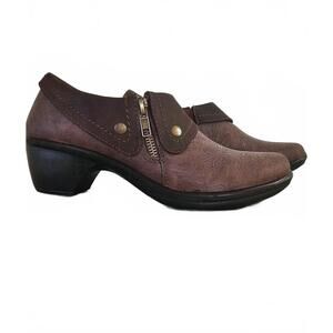 Easy Street Darcy Brown Floral Tooled Booties NEW sz 7.5M